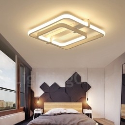 2-Ringers Moderne, Samtidskontemporær Integrert Innfelt Lampe