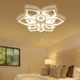 12-Lys Moderne, Samtidskunst Integrert Innfelt Lampe
