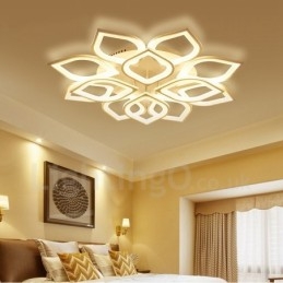 12-Lys Moderne, Samtidskunst Integrert Innfelt Lampe