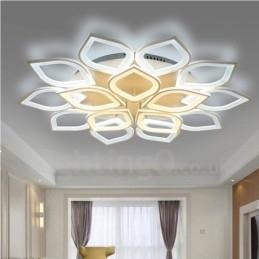 15 Lys Moderne Samtidskunst Integrert Innfelt Lampe