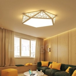 Moderne, Samtidskunstnerisk Integrert Innfelt Lampe