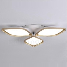 3-Lys Moderne Samtidskunst Integrert Metall Innfelt Lampe