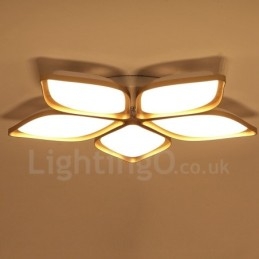 5-Lys Moderne, Samtidskunst Integrert Metalllampe Med Innfelt Montering