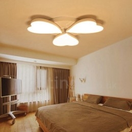 3-Lys Moderne Samtidskunst Integrert Metall Innfelt Lampe