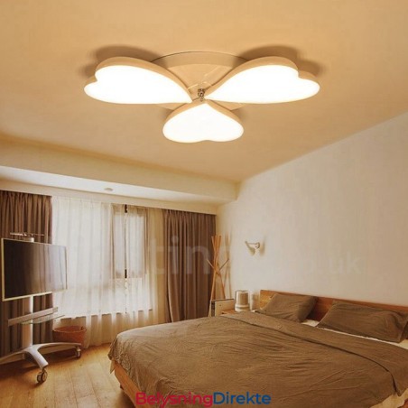 3-Lys Moderne Samtidskunst Integrert Metall Innfelt Lampe