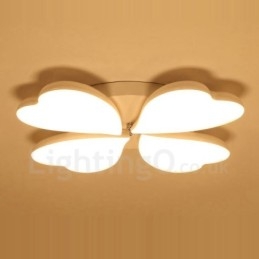 4-Lys Moderne Samtidskunst Integrert Metall Innfelt Lampe