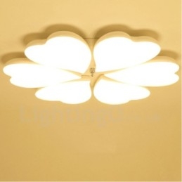 6 Lys Moderne Samtidskunst Integrert Metall Innfelt Lampe