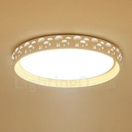 Moderne Samtids Integrert Integrert Metall Innfelt Lampe