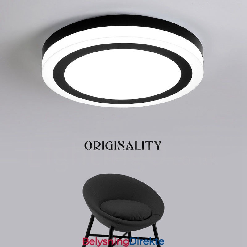 Moderne, Samtidskunstnerisk Integrert Innfelt Lampe
