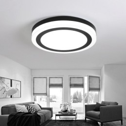 Moderne, Samtidskunstnerisk Integrert Innfelt Lampe