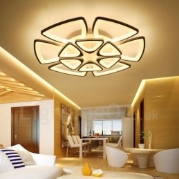 12-Lys Moderne, Samtidskunst Integrert Innfelt Lampe