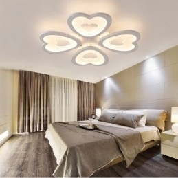 4-Lys Moderne Samtidskunst Integrert Innfelt Lampe