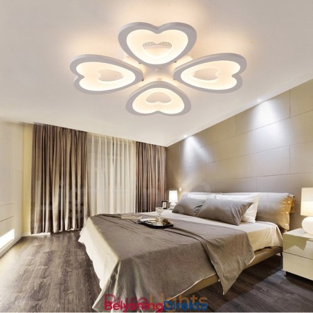 4-Lys Moderne Samtidskunst Integrert Innfelt Lampe