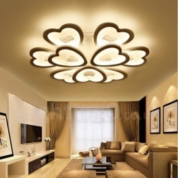 9 Lys Moderne Samtidskunst Integrert Innfelt Lampe