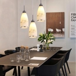 Moderne, Samtidskunstnerisk Integrert Metallpendellampe Med 3 Lys