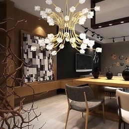 Personlighet Moderne Minimalistisk Lysekrone Taklampe