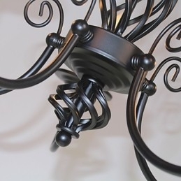 Moderne Samtids Tradisjonell Klassisk Vintage Retro Andre Funksjoner For Mini Stil Stearinlys Stil Metalllysekrone