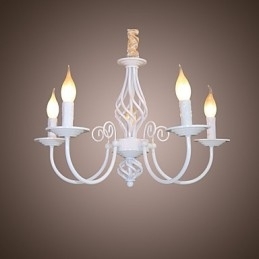 Moderne Samtids Tradisjonell Klassisk Vintage Retro Andre Funksjoner For Mini Stil Stearinlys Stil Metalllysekrone