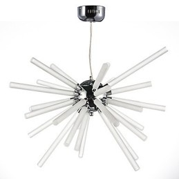 Globe Chrome-Funksjon For Krystallmetalllysekrone