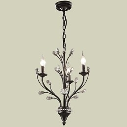 Moderne Samtids Tradisjonell Klassisk Rustikk Hytte Vintage Retro Lanterne Landlig Globe Maleri Funksjon For Krystalllysekrone