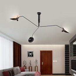 Moderne Samtidsmaleri For Designere I Metalllysekrone