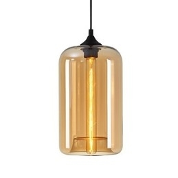 Flaskedesign Pendellampe Med 1 Lys Minimalistisk Jernmaleri