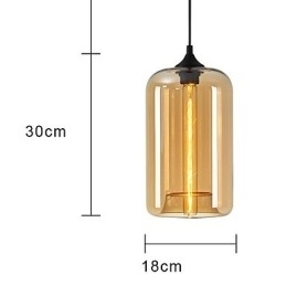 Flaskedesign Pendellampe Med 1 Lys Minimalistisk Jernmaleri