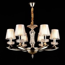 Moderne Samtids Tradisjonell Klassisk Sinklegering Funksjon For Krystall Mini Stil Metall Pendellampe