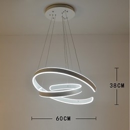 Nord-Europa Enkel Kreativ Atmosfære Lysekrone Lampe Kantinen Dekorer Lysarmatur