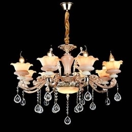 Moderne Samtids Tradisjonell Klassisk Sinklegering Funksjon For Krystall Mini Stil Metall Pendellampe