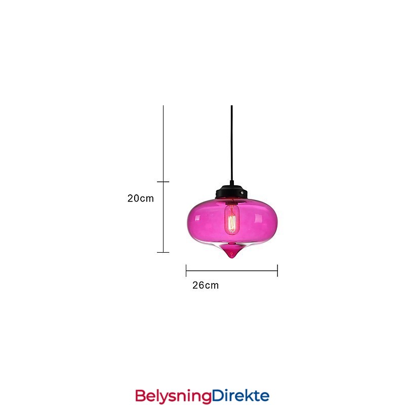 Bubble Design Pendellampe Med 1 Lys Minimalistisk Jernmaling