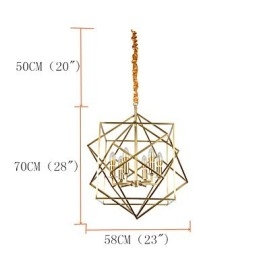 Lanterne I Messing For Designere I Metall