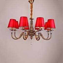 Lysekrone Moderne Samtids Metall