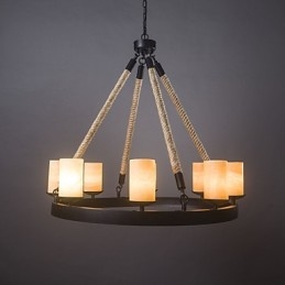 Pendel Industriell Klassisk Rustikk Hytte Vintage Retro Landlig Stue Spisestue Butikk Rustfritt Stål