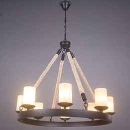 Pendel Industriell Klassisk Rustikk Hytte Vintage Retro Landlig Stue Spisestue Butikk Rustfritt Stål