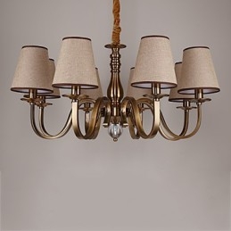 Lysekrone Moderne Samtids Metall