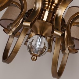 Lysekrone Moderne Samtids Metall