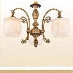Kobbermarmorlampen Amerikansk Lampe