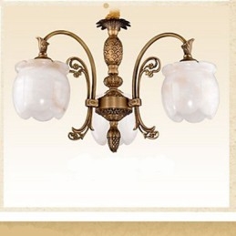 Kobbermarmorlampen Amerikansk Lampe