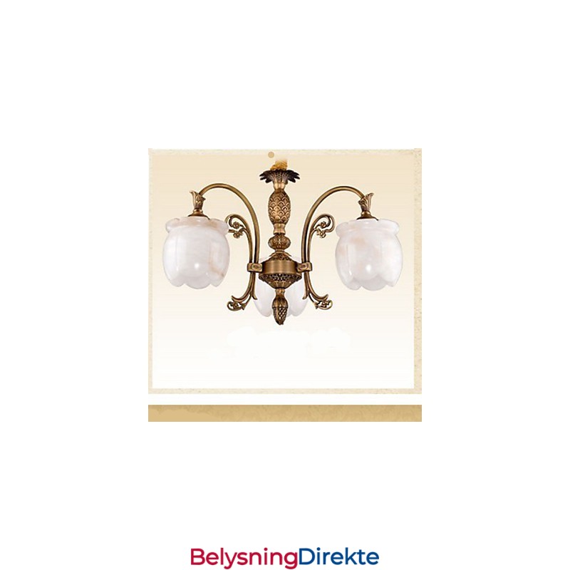 Kobbermarmorlampen Amerikansk Lampe