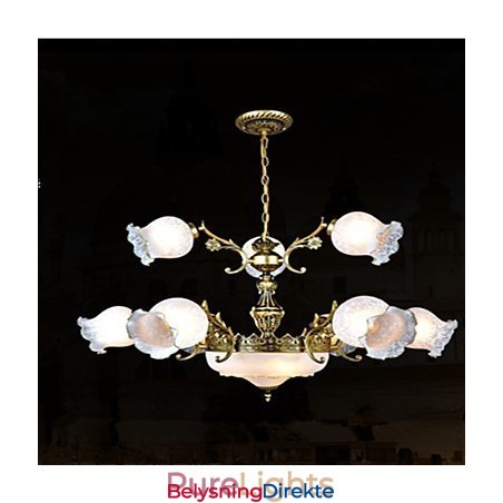 Lysekrone Tradisjonell Klassisk Vintage Retro Metall