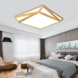 Moderne, Samtidskunstnerisk Nordisk Stil, Innfelt Taklampe Med Akrylskjerm