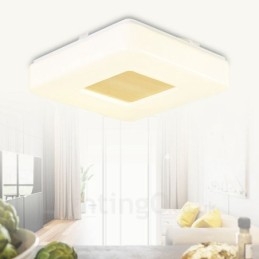 Moderne, Samtidskunstneriske Innfelte Taklamper Med Akrylskjerm