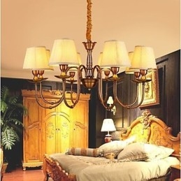 Lysekrone Moderne Samtids Metall