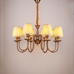 Lysekrone Moderne Samtids Metall