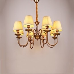 Lysekrone Moderne Samtids Metall