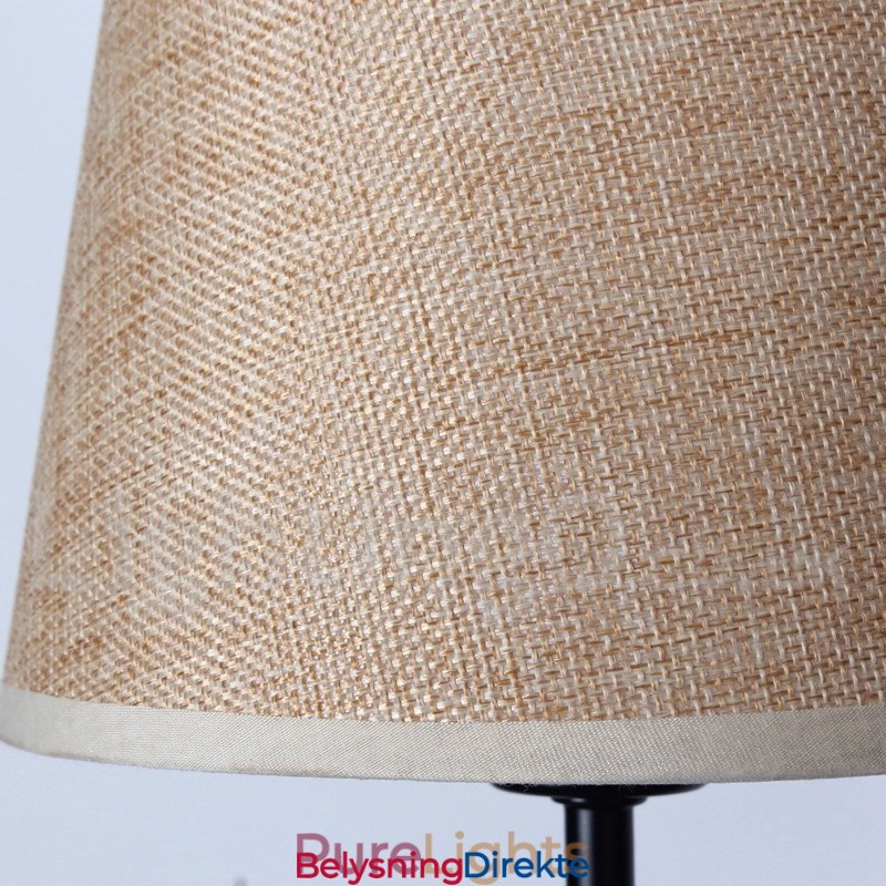 6 Lys Retro Moderne Lysekrone I Stearinlysstil
