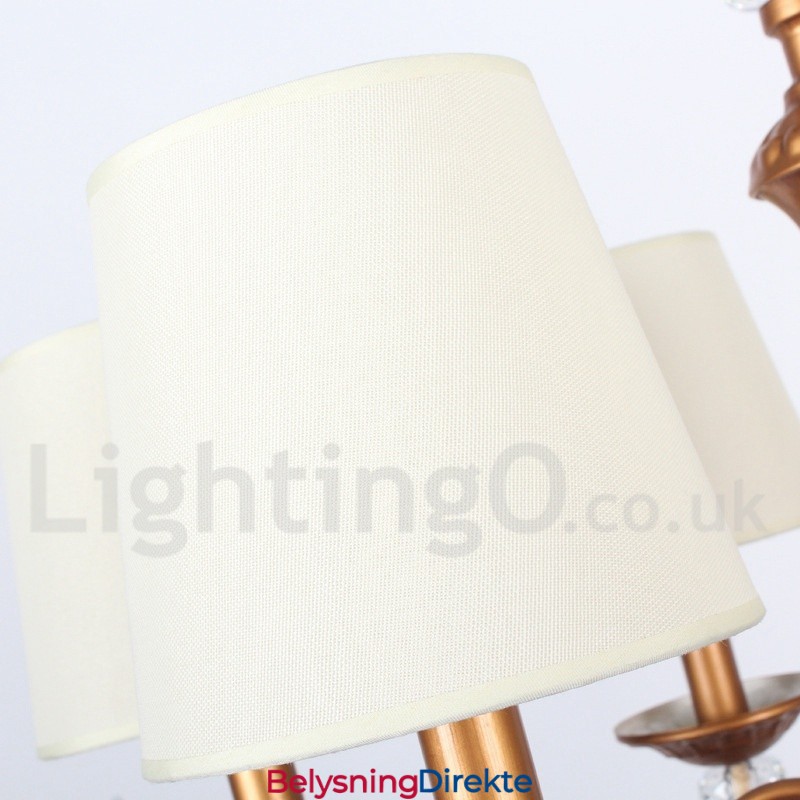 Retro Lysekrone Med 8 Lys