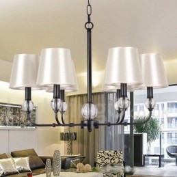 Rustikk Retro Moderne Lysekrone Med 6 Lys
