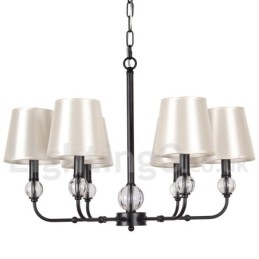 Rustikk Retro Moderne Lysekrone Med 6 Lys